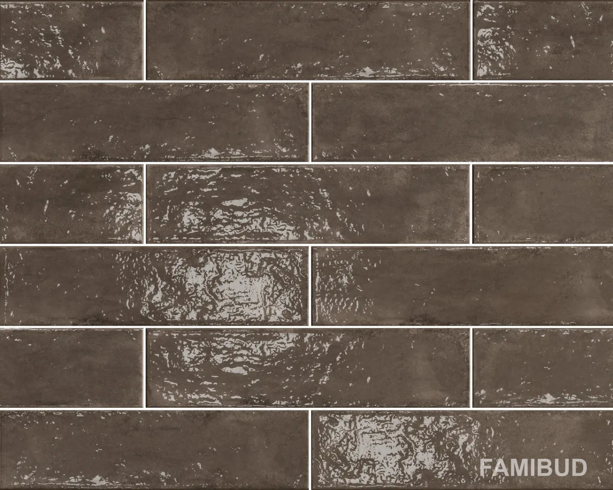 Плитка фасадна Palette Brown, 74×300×9, Cerrad