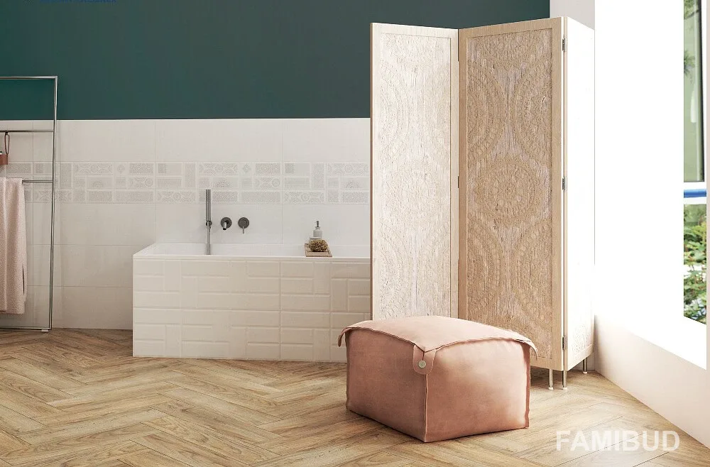 Плитка стінова CCR32 Rect, 300×600, Білий, Ceramika Color