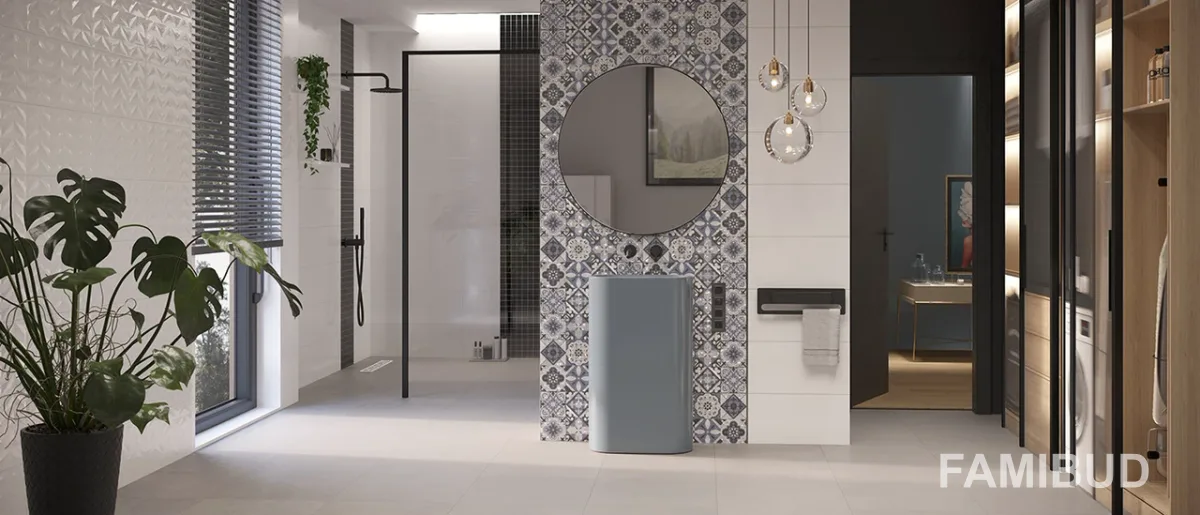 Плитка стінова Montreal White Rect, 300×600×8,5, Konskie