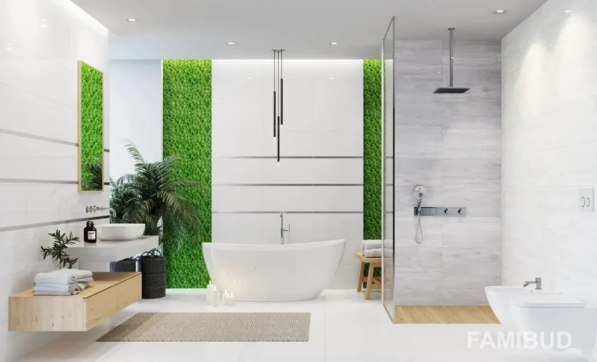 Плитка стінова Lakewood Grey Rect, 300×600, Ceramika Color