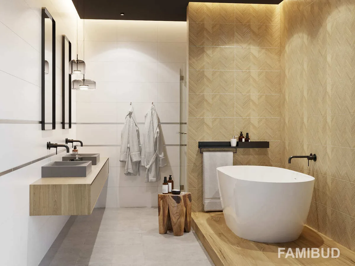 Плитка стінова CCR53-1 Perla Ivory Rect, 300×600, Ceramika Color