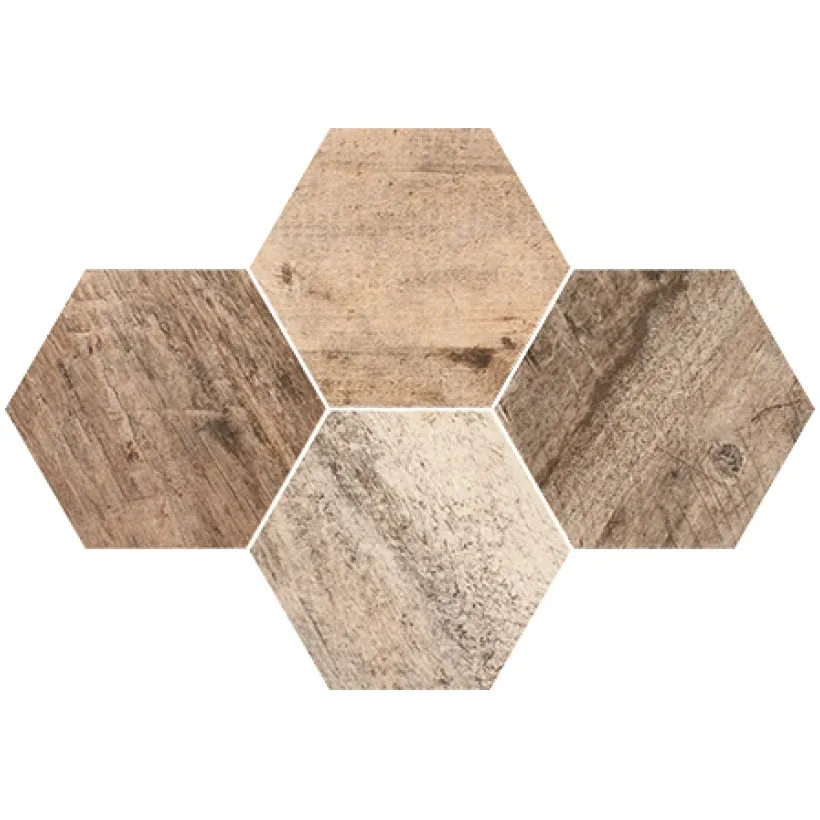 Мозаїка Timber Hexagon Rect, 283×408×9,5, Stargres