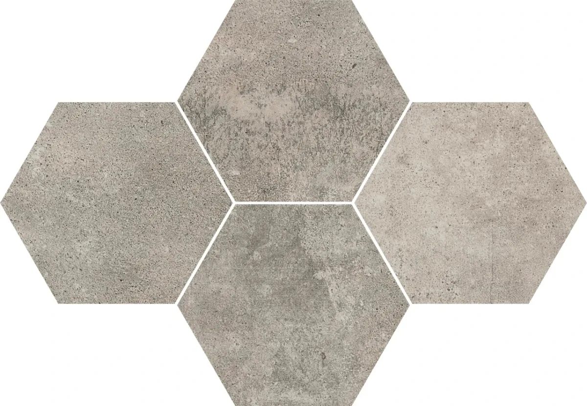 Мозаїка Grey Wind Dark Heksagon, 283×408, Stargres