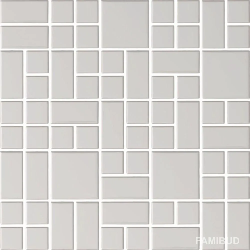 Мозаїка Structury 3D Platinum Glass, 250×250×9, Ceramika Color