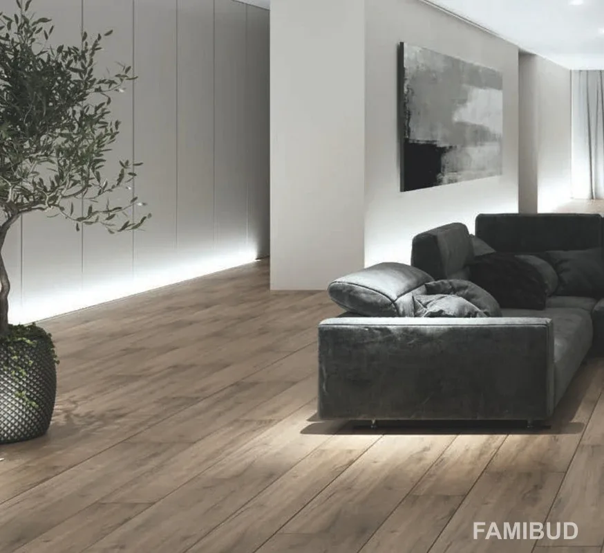 Плитка підлогова Suomi Brown, 15,5×62, Stargres