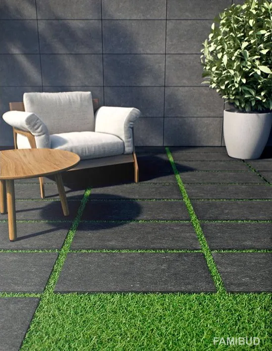 Плитка керамогранітна Pietra Serena Antracite Rect, 600×600×20, Сірий, Stargres