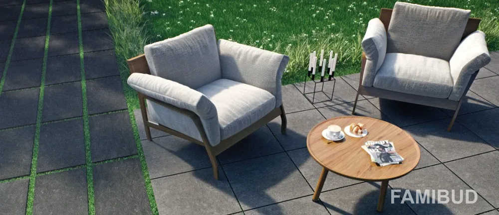 Плитка керамогранітна Spectre Dark Grey Rect, 600×600×20, Stargres