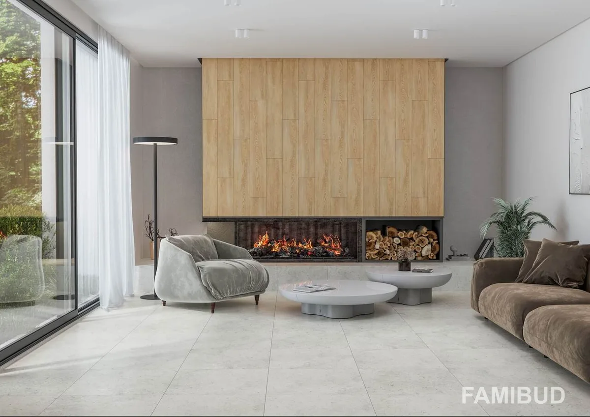 Плитка керамогранітна Corso Айворі Rect, 600×600×8, Golden Tile