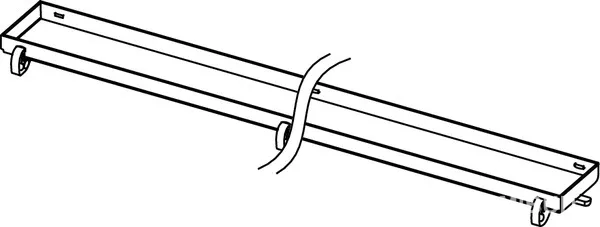 Душовий канал TECEdrainline Plate під облицювання, 90 см, Tece