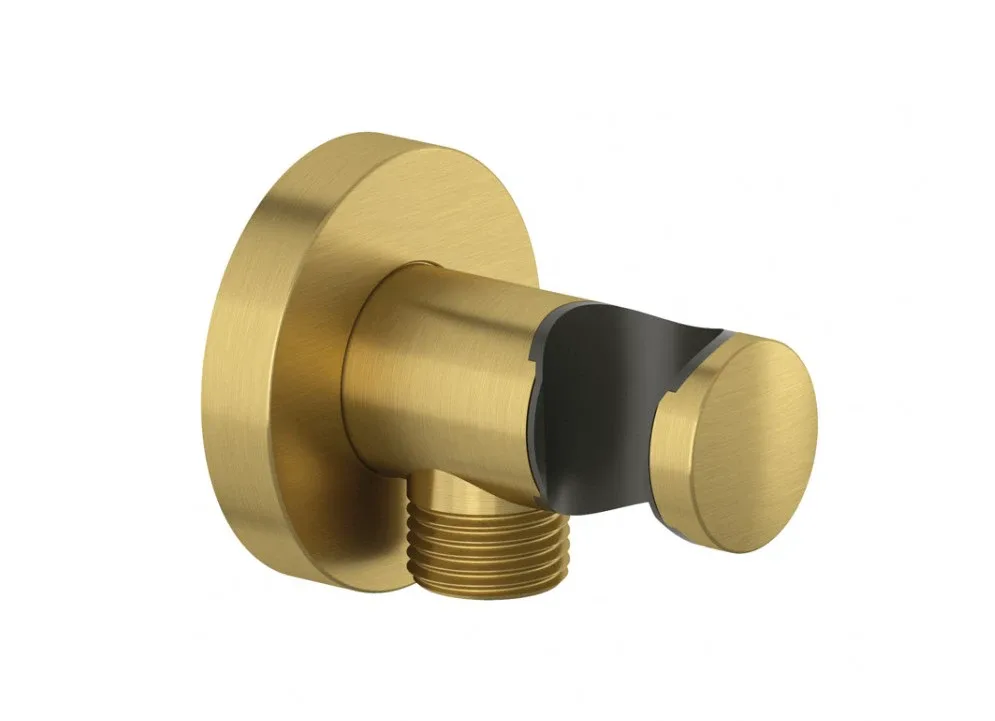 Підключення душового шланга DN 15 A-QA Brushed gold, Kludi
