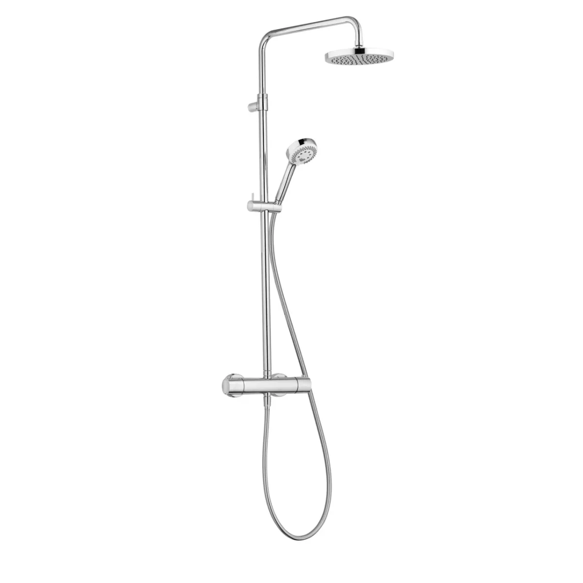 Душова система Dual Shower System Logo 6809205-00, Хром, Kludi