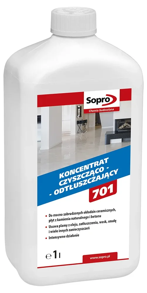Концентрат для очищення і знежирення GR 701, 1 л, Sopro