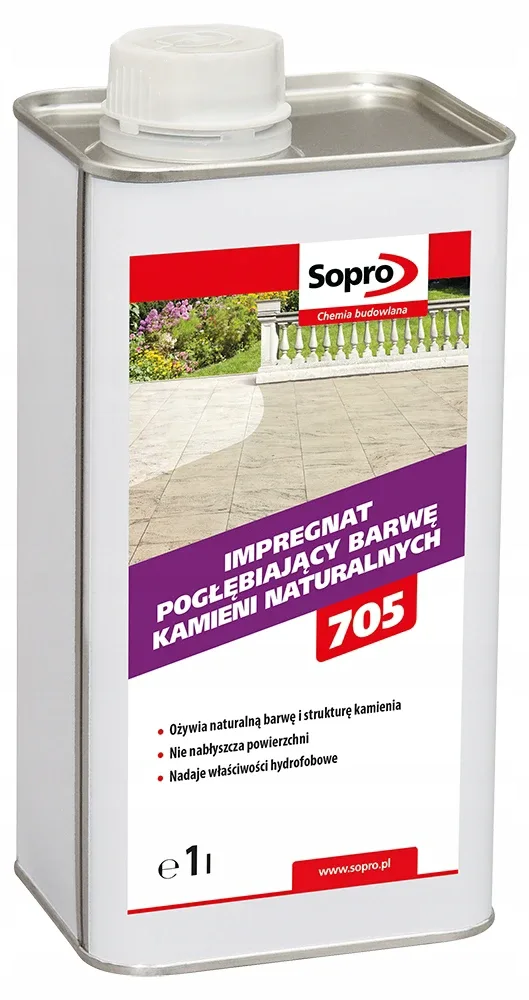 Імпрегнат для натурального каменю Nfv 705, 1 л, Sopro