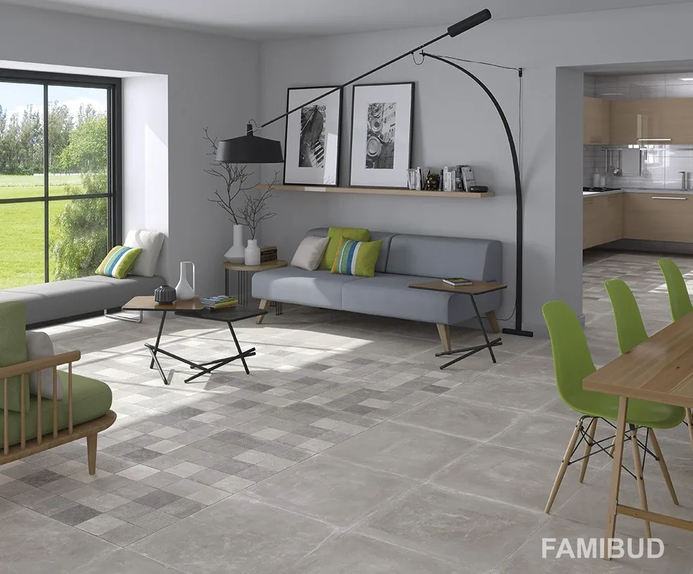Плитка керамогранітна Tempo SPR Gris Rect, 593×593×10, Arcana Ceramica
