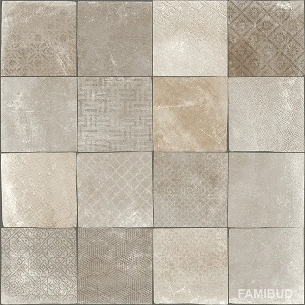 Плитка керамогранітна Tempo Bessel-SPR Taupe Rect, 593×593×10, Arcana Ceramica