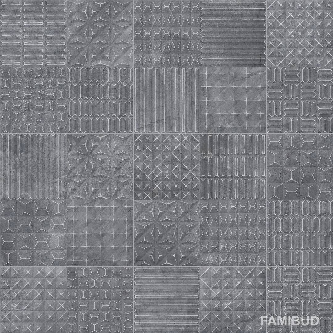 Плитка керамогранітна Lithos Lenar-R Gris Rect, 293×293×8,2, Arcana Ceramica