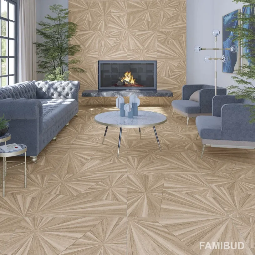 Плитка керамогранітна Komi Nepli-R Crema Rect, 800×800×10,5, Arcana Ceramica