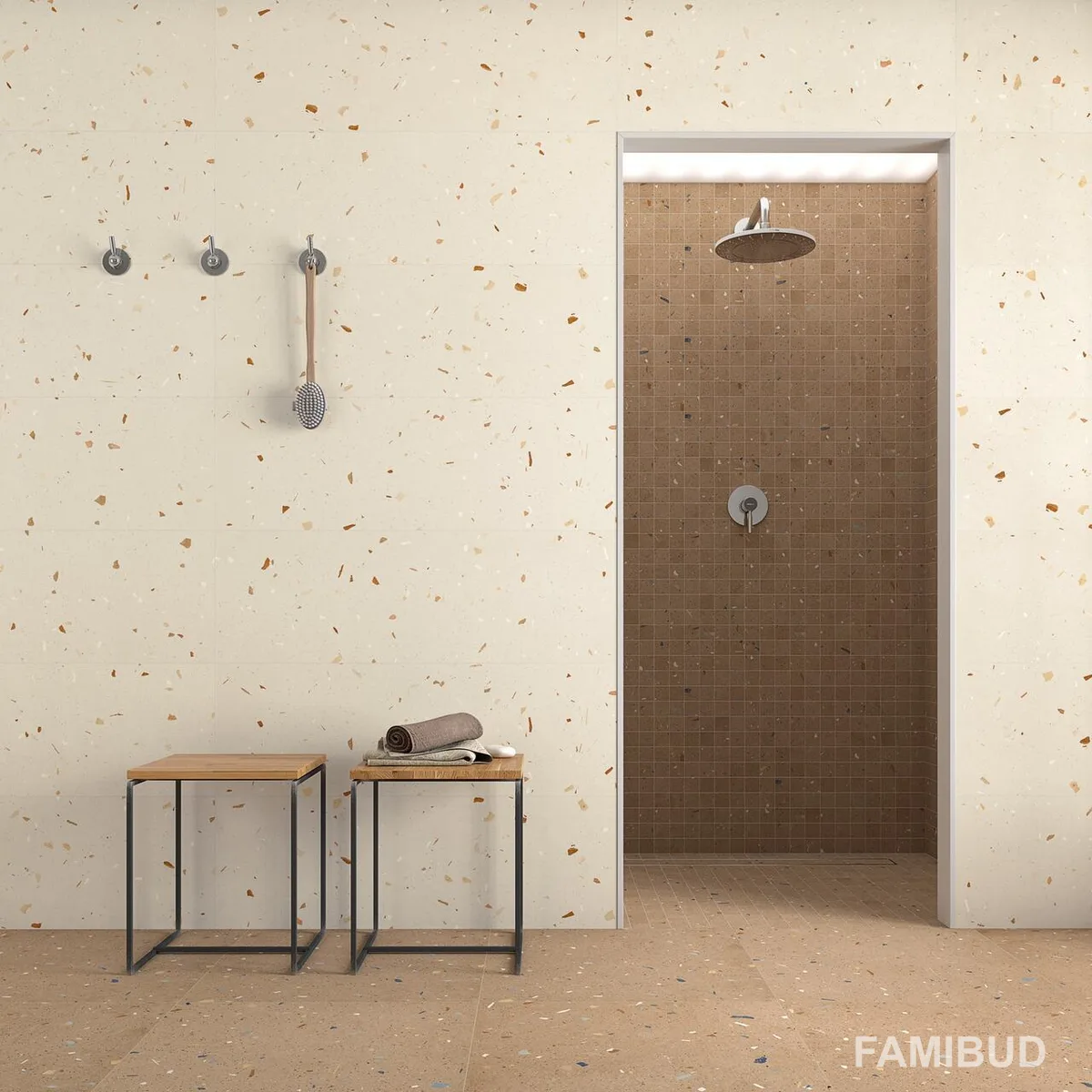 Плитка керамогранітна Croccante-R Nuez, 800×800, Arcana Ceramica