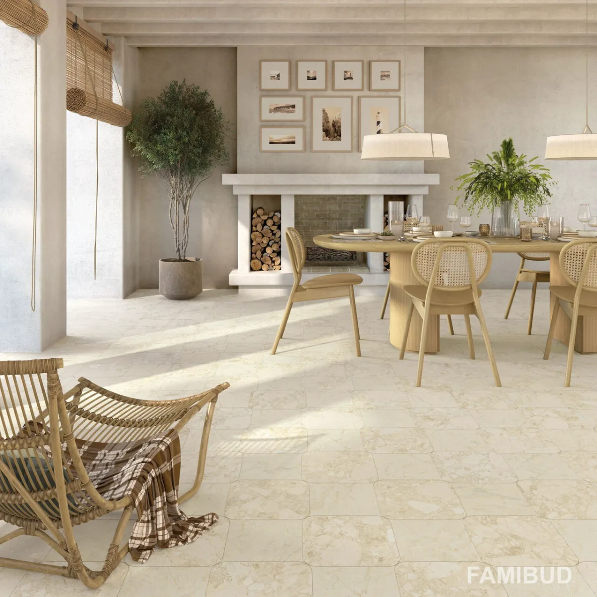 Плитка керамогранітна Cream-R Dune, 800×800, Arcana Ceramica