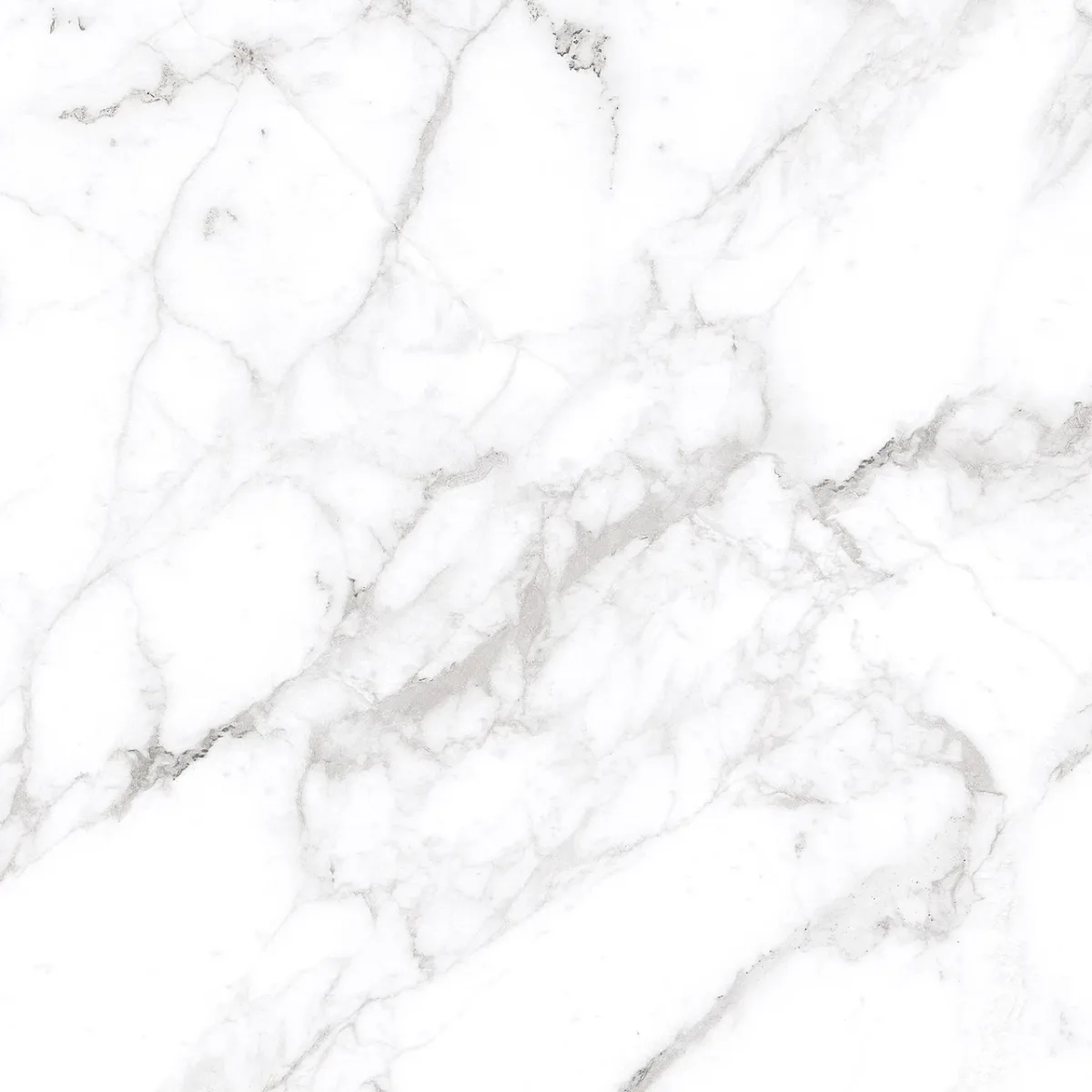 Плитка керамогранітна Calacatta Extra Rect, 600×600×8, Білий, Golden Tile