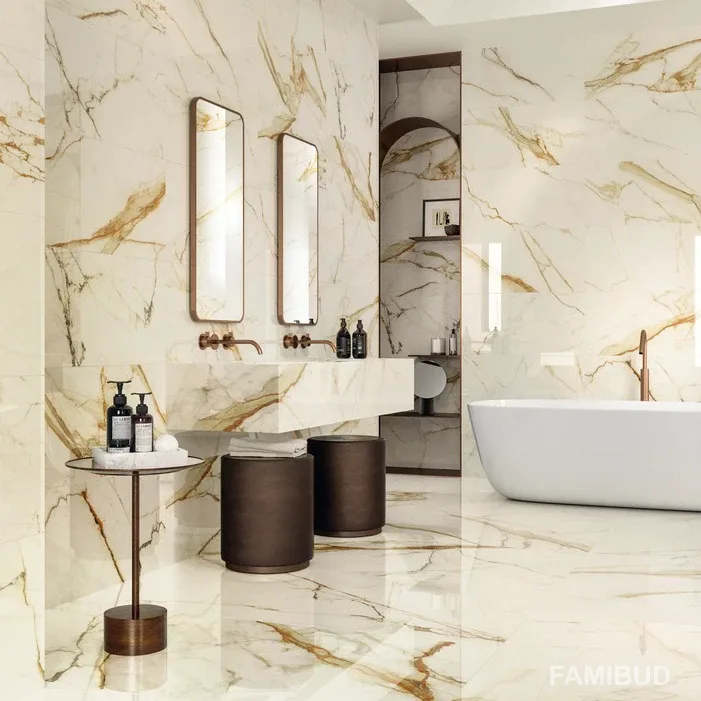 Плитка керамогранітна Marvel Calacatta Imperiale, 600×600×9,5, Atlas Concorde