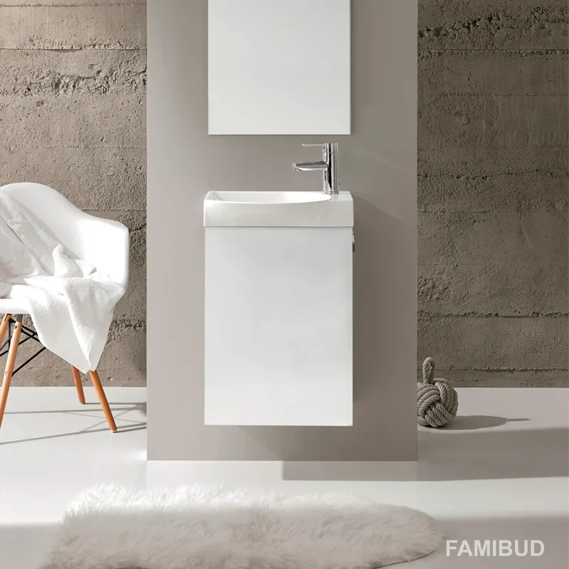 Шафка з умивальником Ravell 450 White matt, Roca