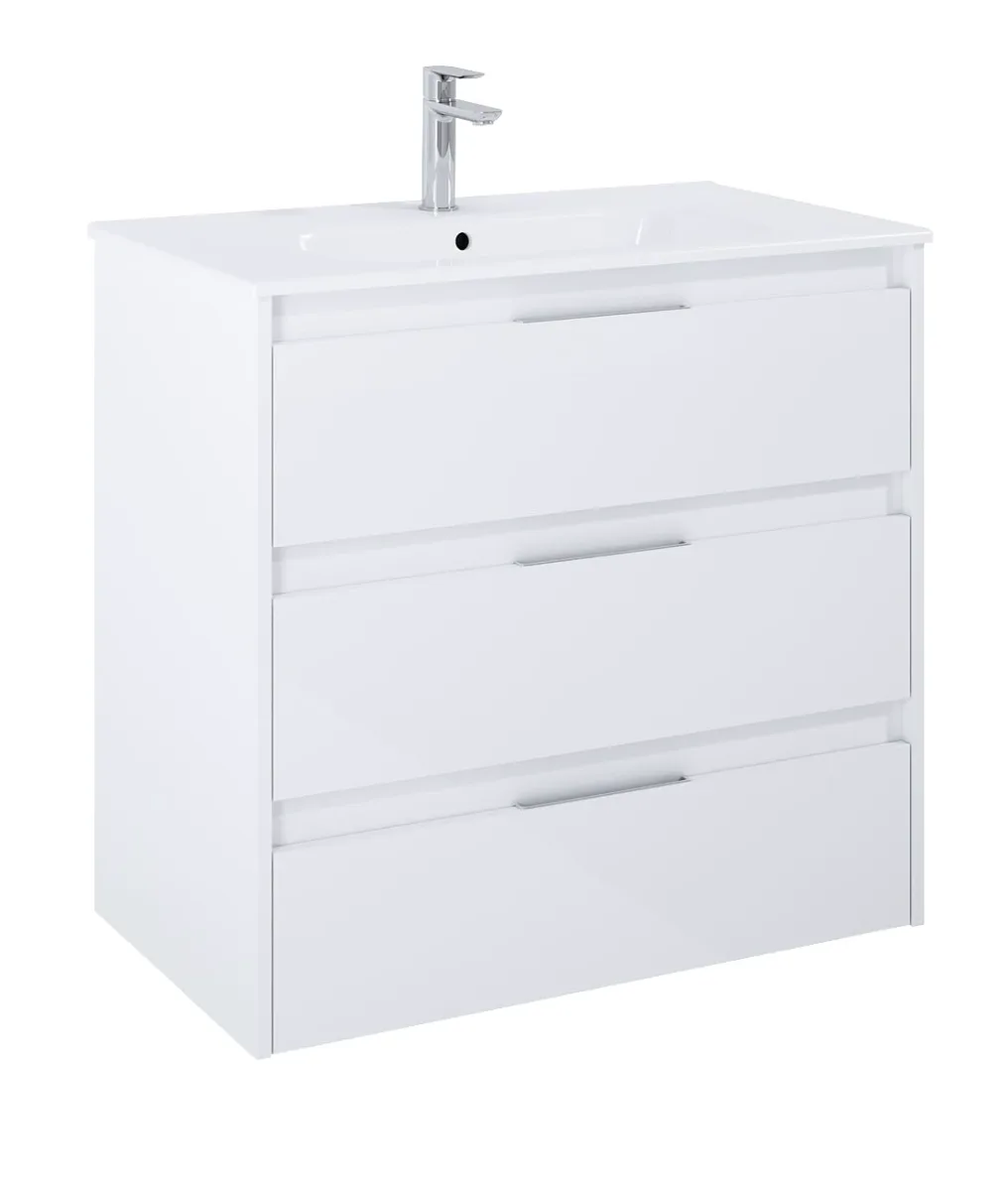 Шафка з умивальником Alpine Unik 800 A852017806, Білий, Roca