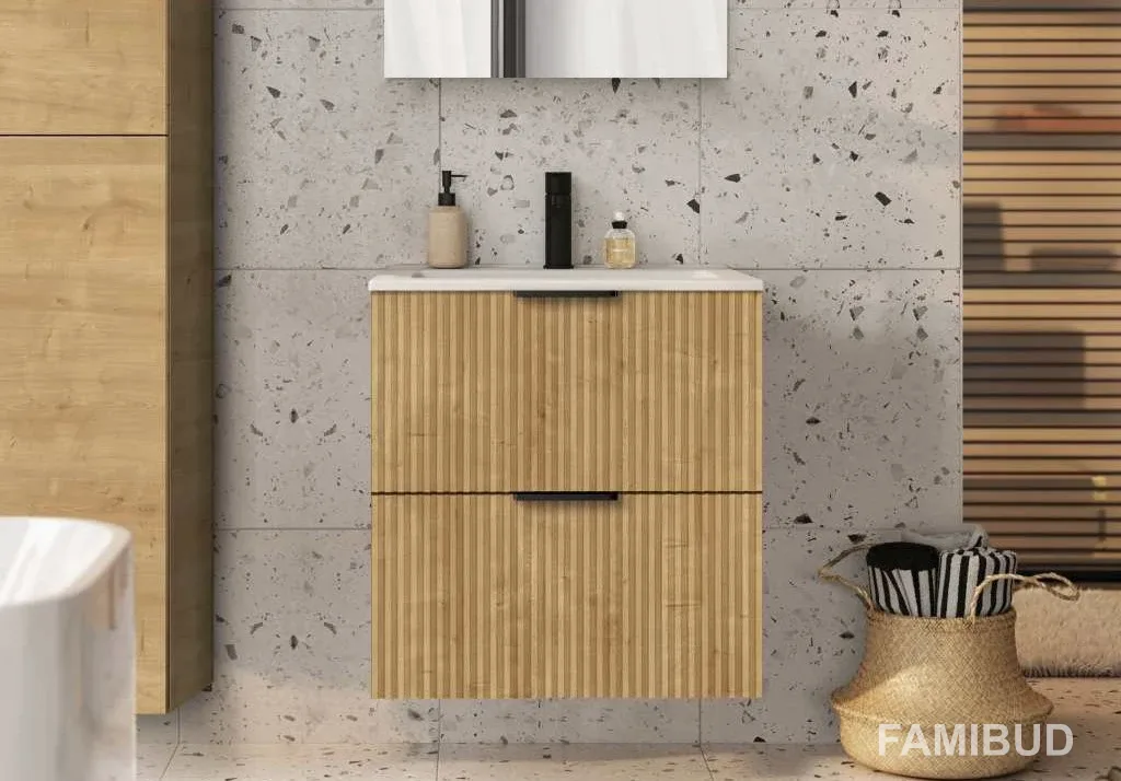 Шафка під умивальник Reef 600 Light Oak, Roca