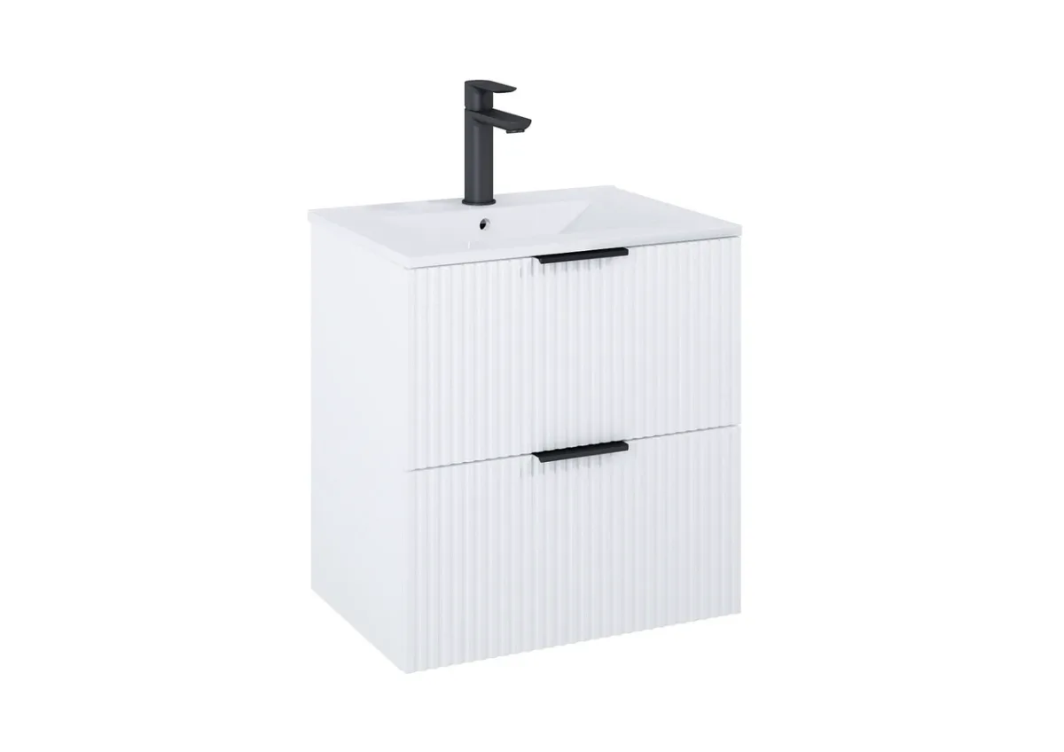 Шафка з умивальником Reef 600 White matt, Roca