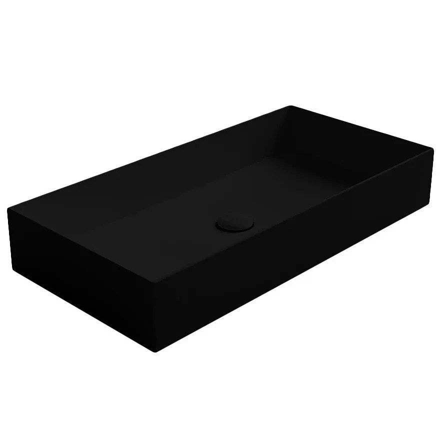 Умивальник AG 80 Agile Black matt, Simas