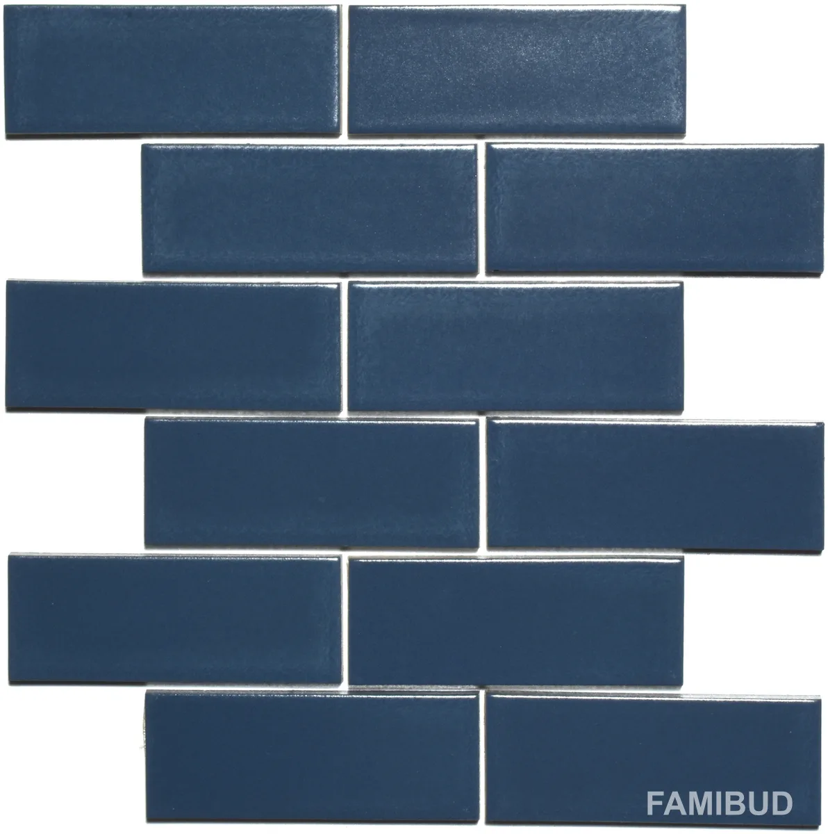 Мозаїка Brick Steel Blue, 300×300×9, Котто Кераміка