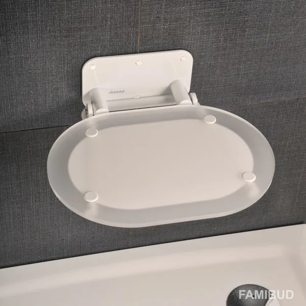 Сидіння для душу Chrome CLEAR-WHITE, Ravak