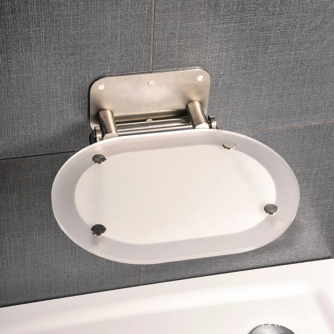 Сидіння для душу Chrome CLEAR-STAINLESS, Ravak