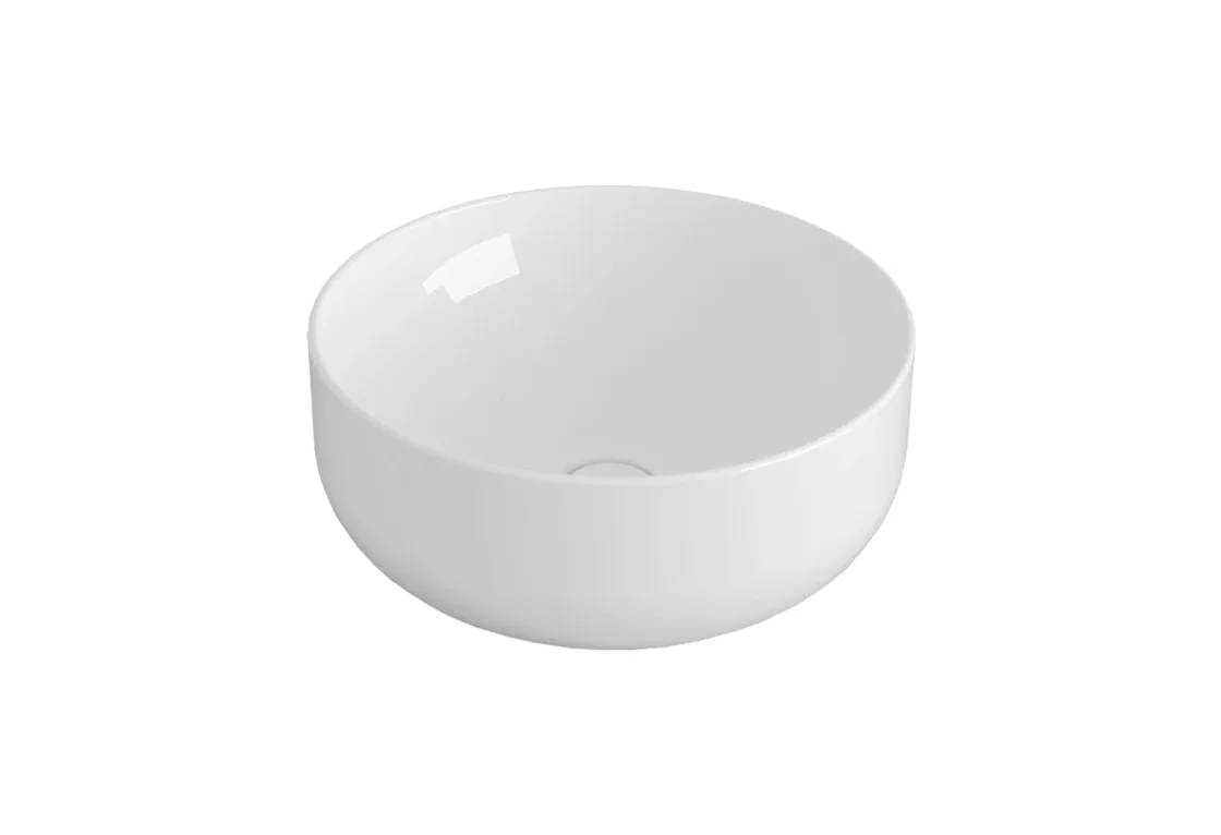 Умивальник Balloon 45 Glossy white, Кругла, Simas