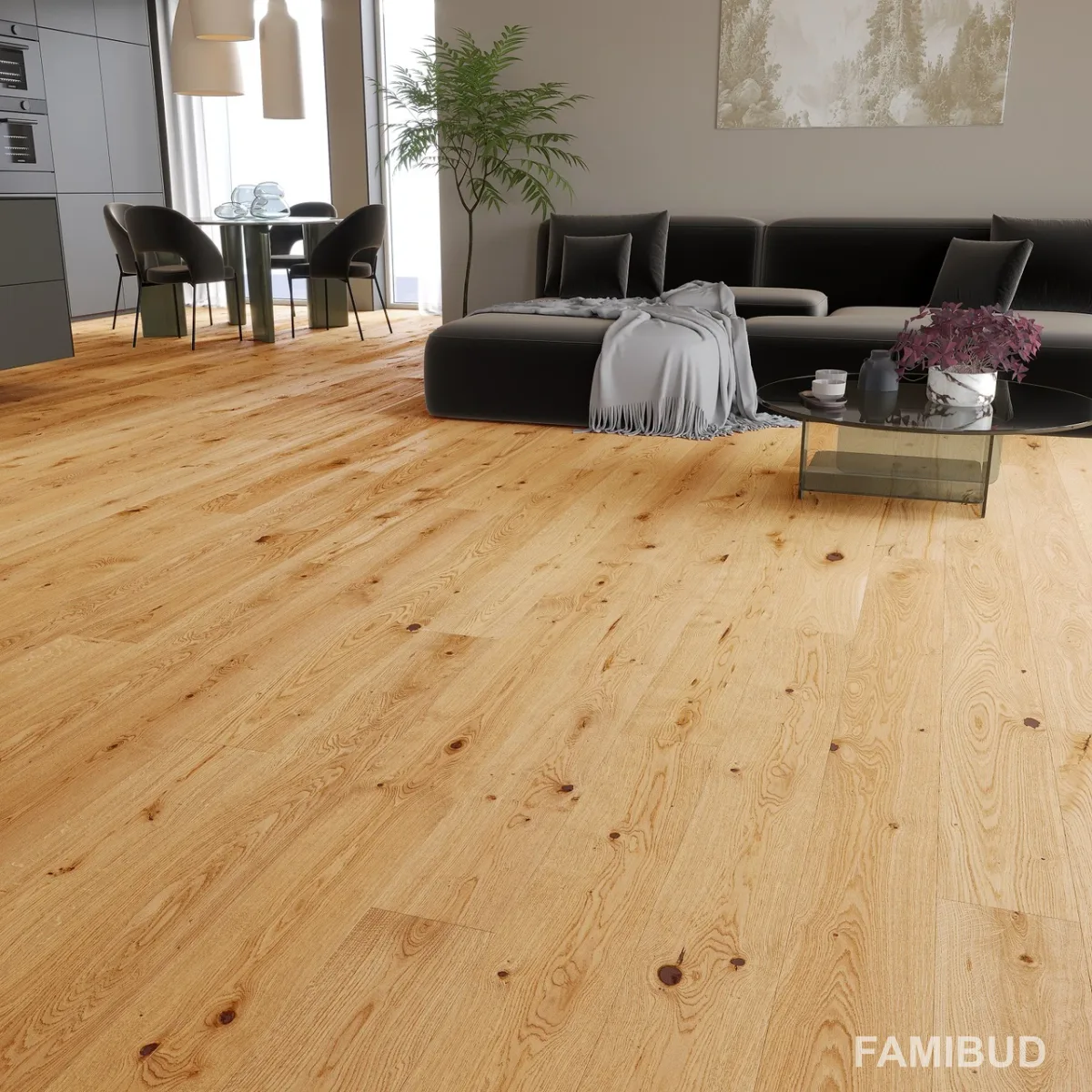 Паркетна дошка Дуб Монако Кантрі, Beauty Floor