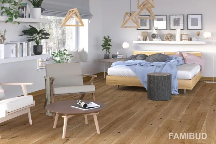 Паркетна дошка Дуб Кале Варіус, Beauty Floor