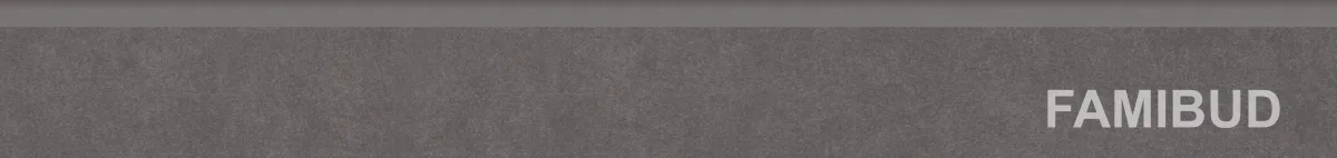 Цоколь Intero Grafit, 7,2×59,8, Paradyz