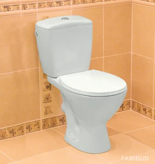 Компакт Kaskada Koral 206 K010 з кришкою поліпропілен, Cersanit