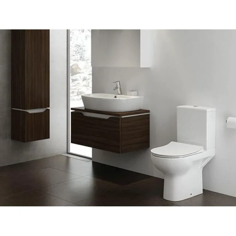 Компакт 604 City New Clean On 011 з кришкою дюропласт Slim soft-close, Cersanit