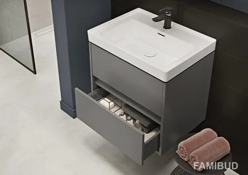 Умивальник Crea, 60 см, Cersanit