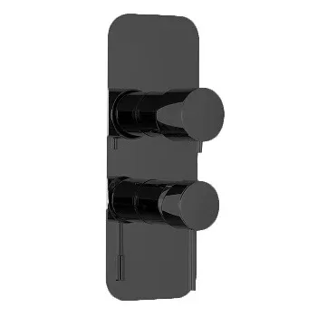 Змішувач для душу Spillo Up Black matt F NS, 3039×6, Fima