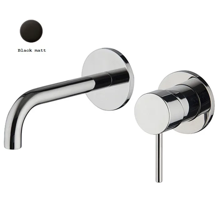 Змішувач для умивальника Spillo Up Black matt F 3510-3500NS, 3051×9, Fima