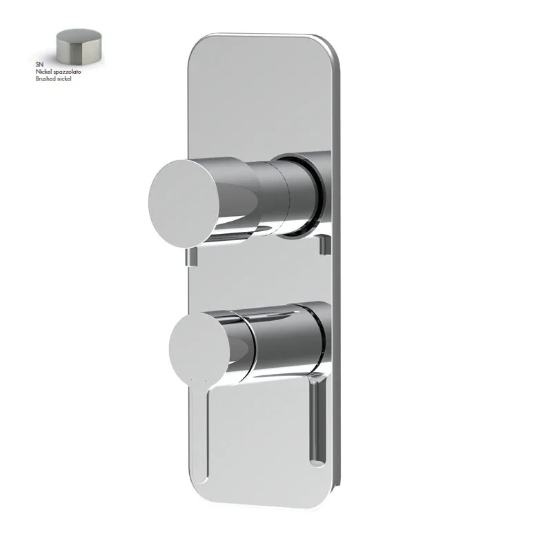 Змішувач для душу Snap Brushed nickel F SN, 3119×6, Fima