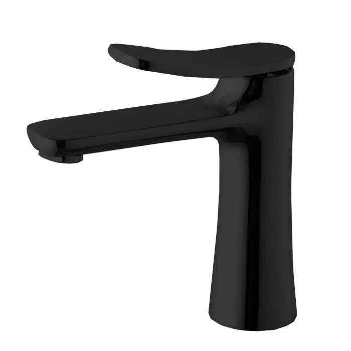 Змішувач для умивальника Flo Black matt F3801NS, Fima
