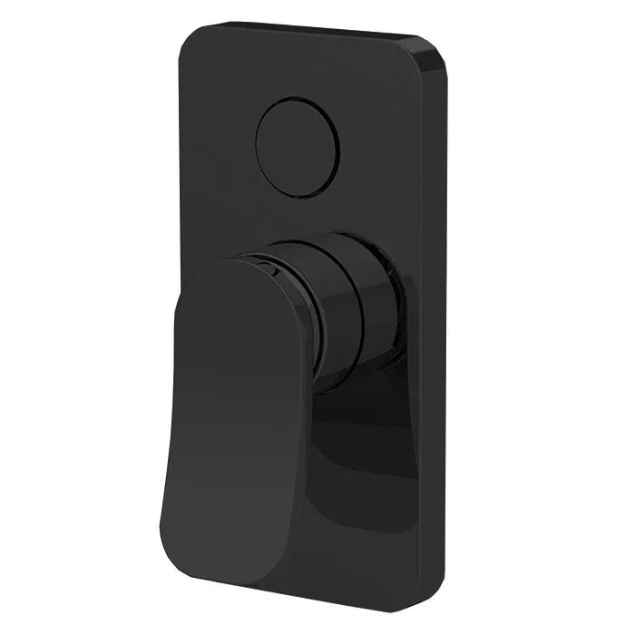 Змішувач для душу Flo Black matt F3809E2NS, Fima