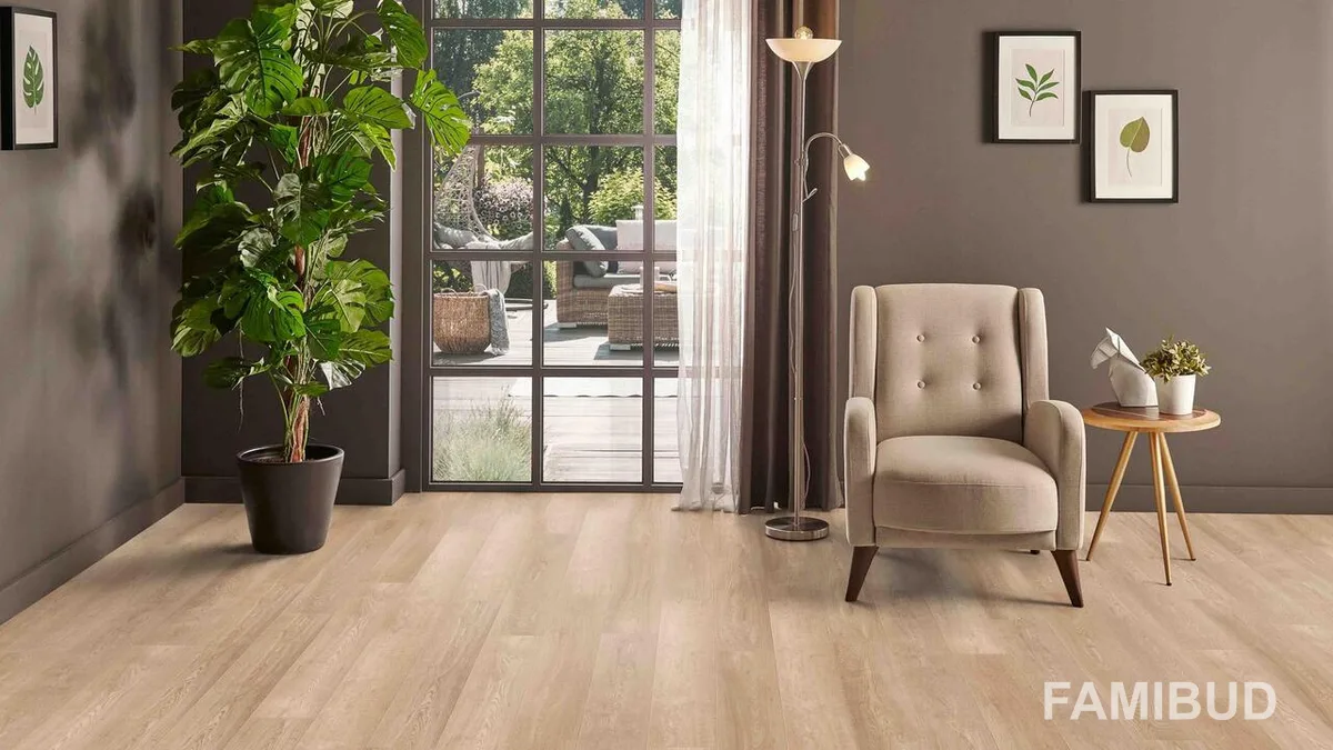 Ламінат K2730 Oak Erie RB Pressed Bevel Tap Loc Pressed Bevel, 1289×192×8, Kaindl