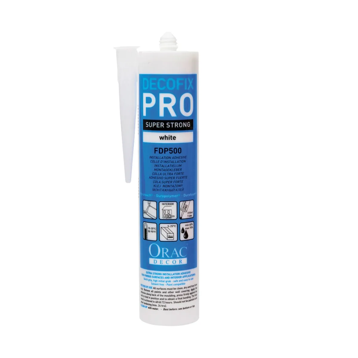 Клей монтажний 310 ml, Orac Decor