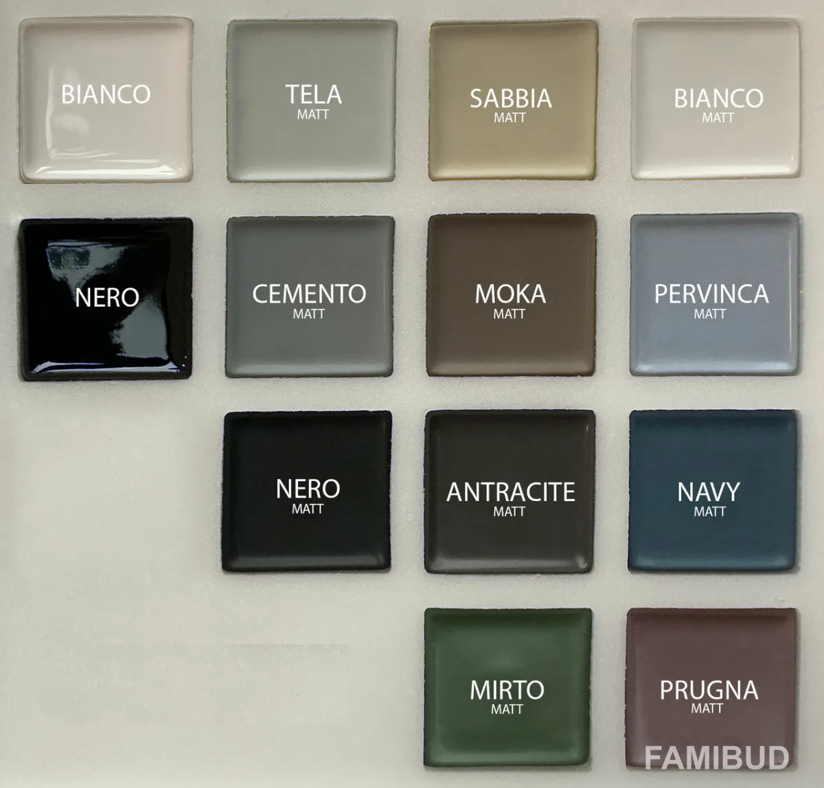 Умивальник 40 Foriu FO01CM Cemento Matte, Кругла, Simas