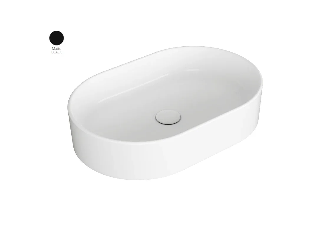 Умивальник 60 Foriu Black Matte, Simas