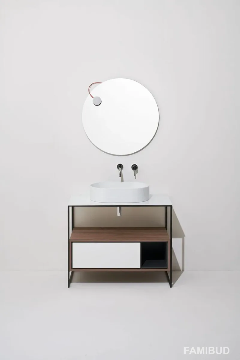 Умивальник 60 Foriu White Matte FO02WM, Овальна, Simas